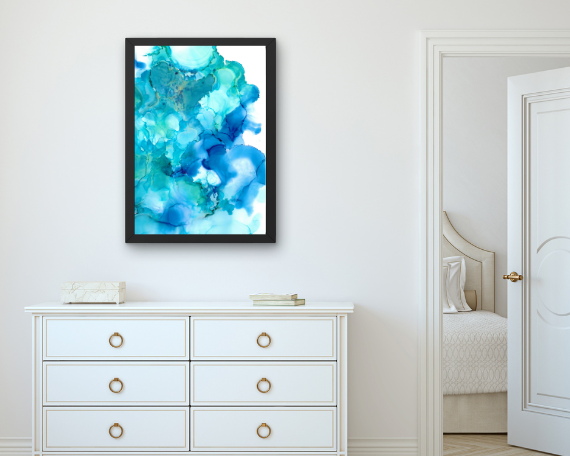 Beach Waves Art Print
