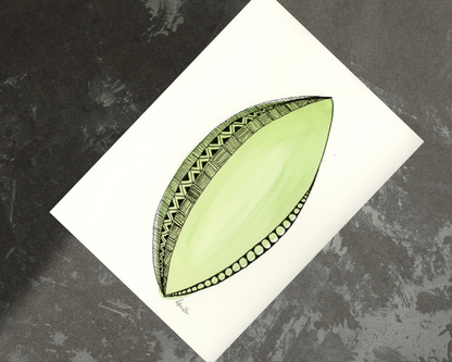 Watercolor 2225 Art Print