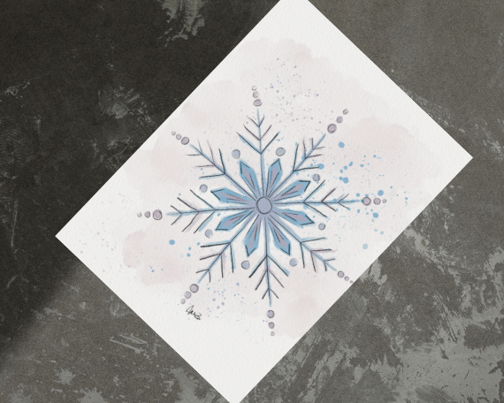 Watercolor 2287 Art Print