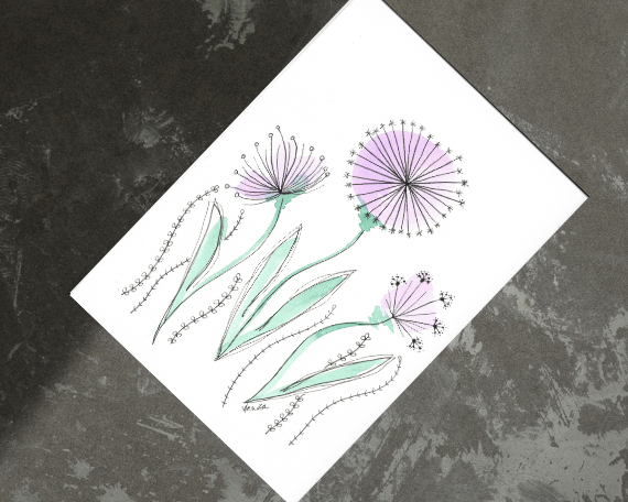 Watercolor 2033 Art Print