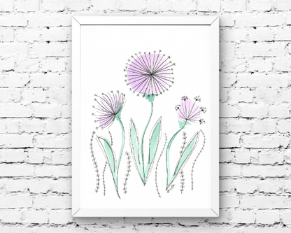 Watercolor 2033 Art Print