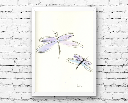 Watercolor 2168 Art Print
