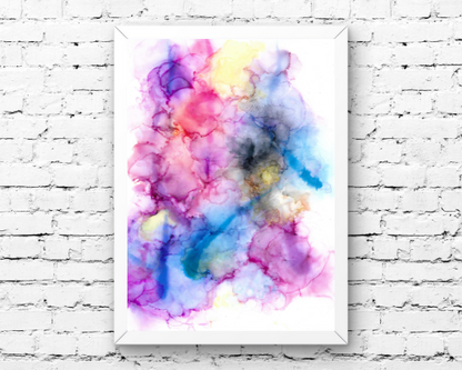 Nebula Art Print