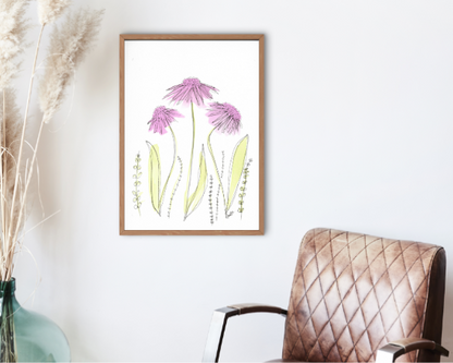 Watercolor 2036 Art Print