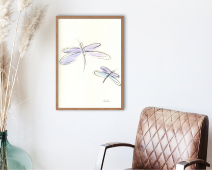 Watercolor 2168 Art Print