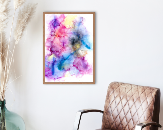 Nebula Art Print