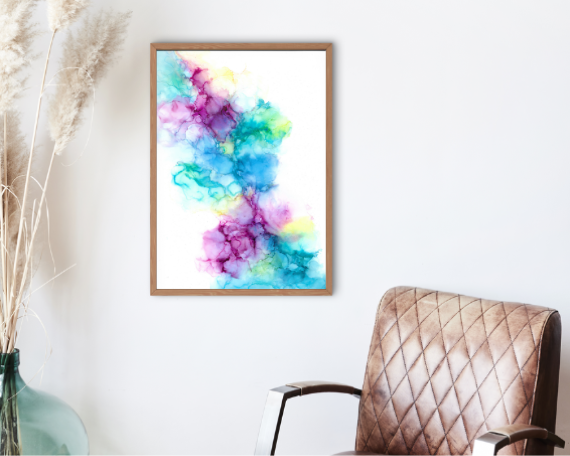 Mermaid Scales Art Print
